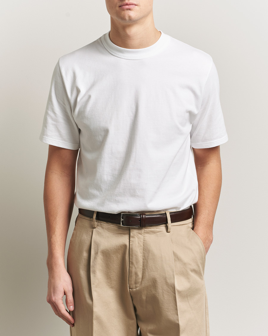 Heren | Truien | Stenströms | Pepita Merino Wool Vest Navy