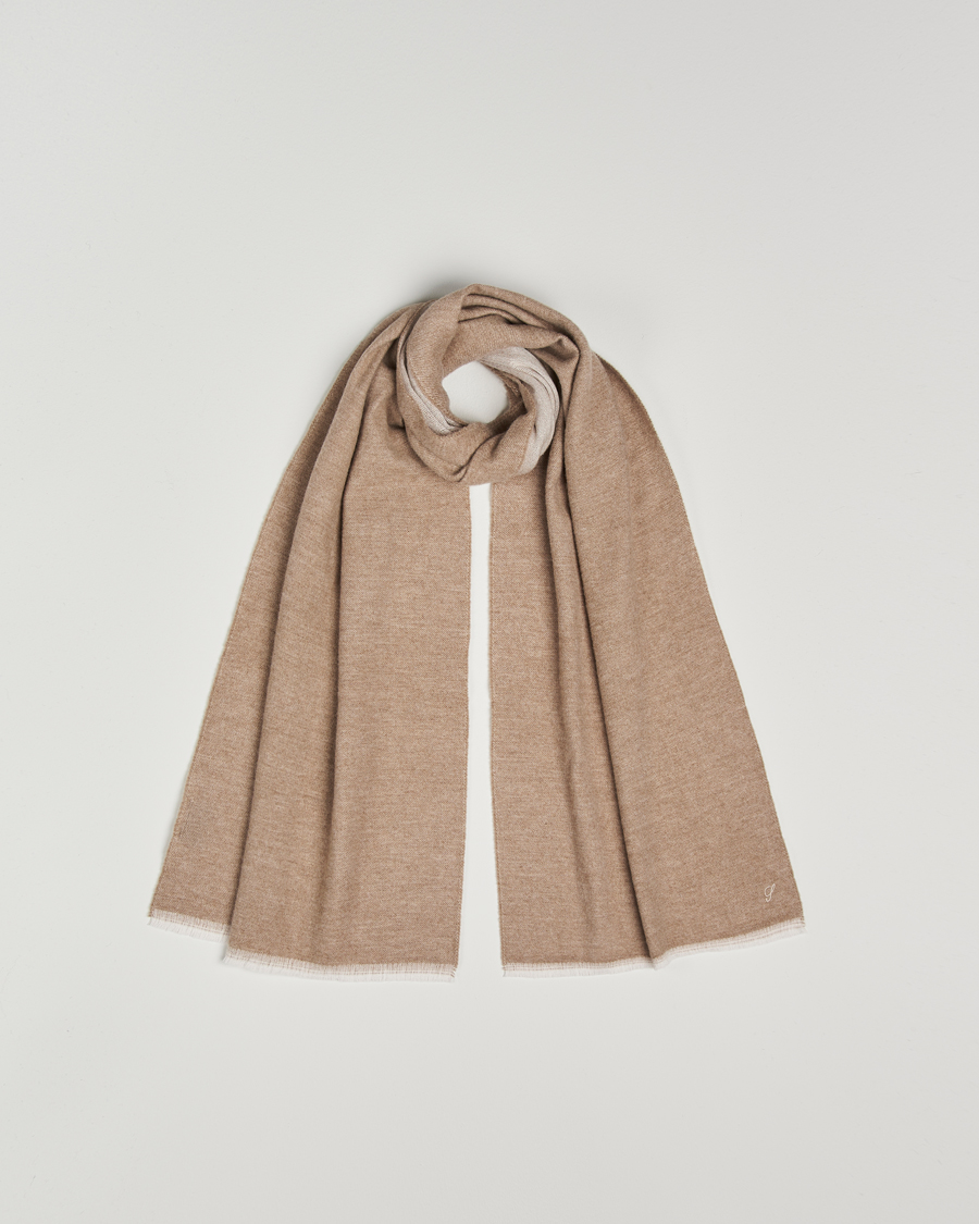 Heren | Stenströms Wool Scarf Beige | Stenströms | Wool Scarf Beige