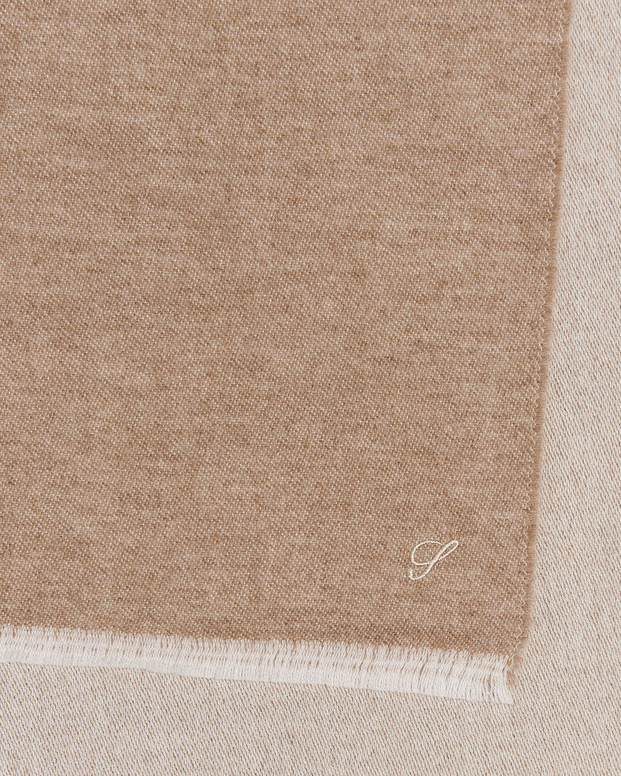 Heren | Stenströms Wool Scarf Beige | Stenströms | Wool Scarf Beige