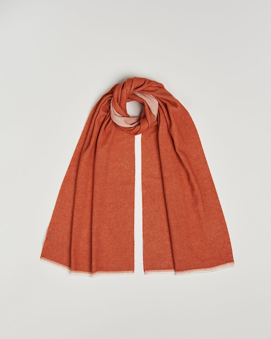 Heren | Stenströms Wool Scarf Orange | Stenströms | Wool Scarf Orange
