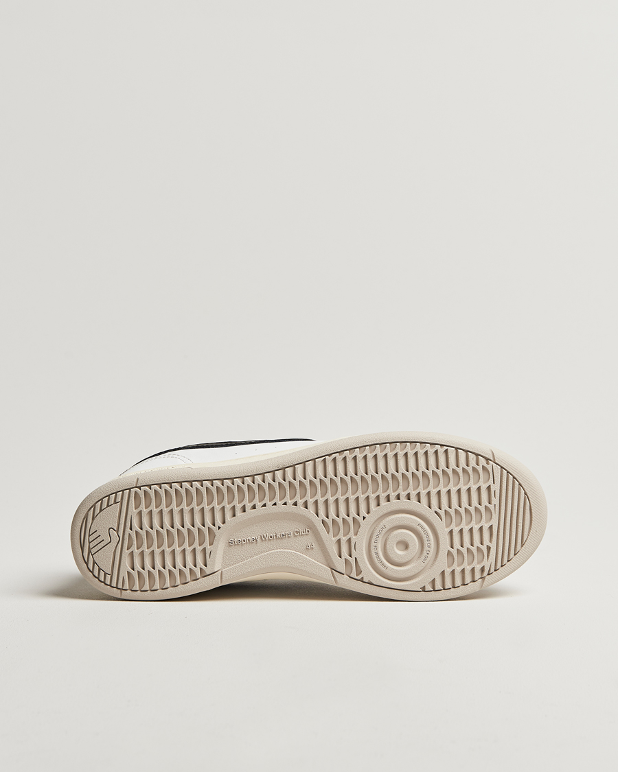 Homme | Baskets | Stepney Workers Club | Pro Cup 01 S-Strike Leather Sneaker White/Black
