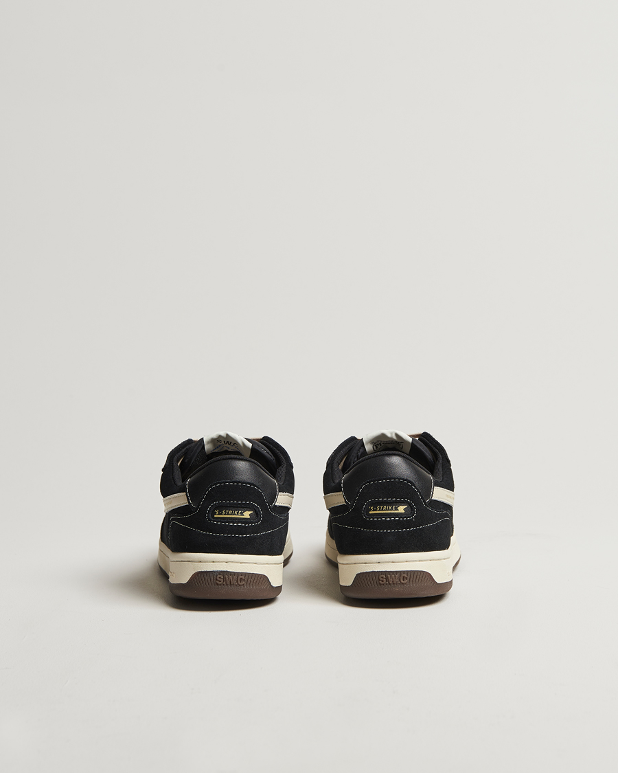 Homme | Stepney Workers Club Pro Cup 01 S-Strike Suede Sneaker Black White | Stepney Workers Club | Pro Cup 01 S-Strike Suede Sneaker Black White