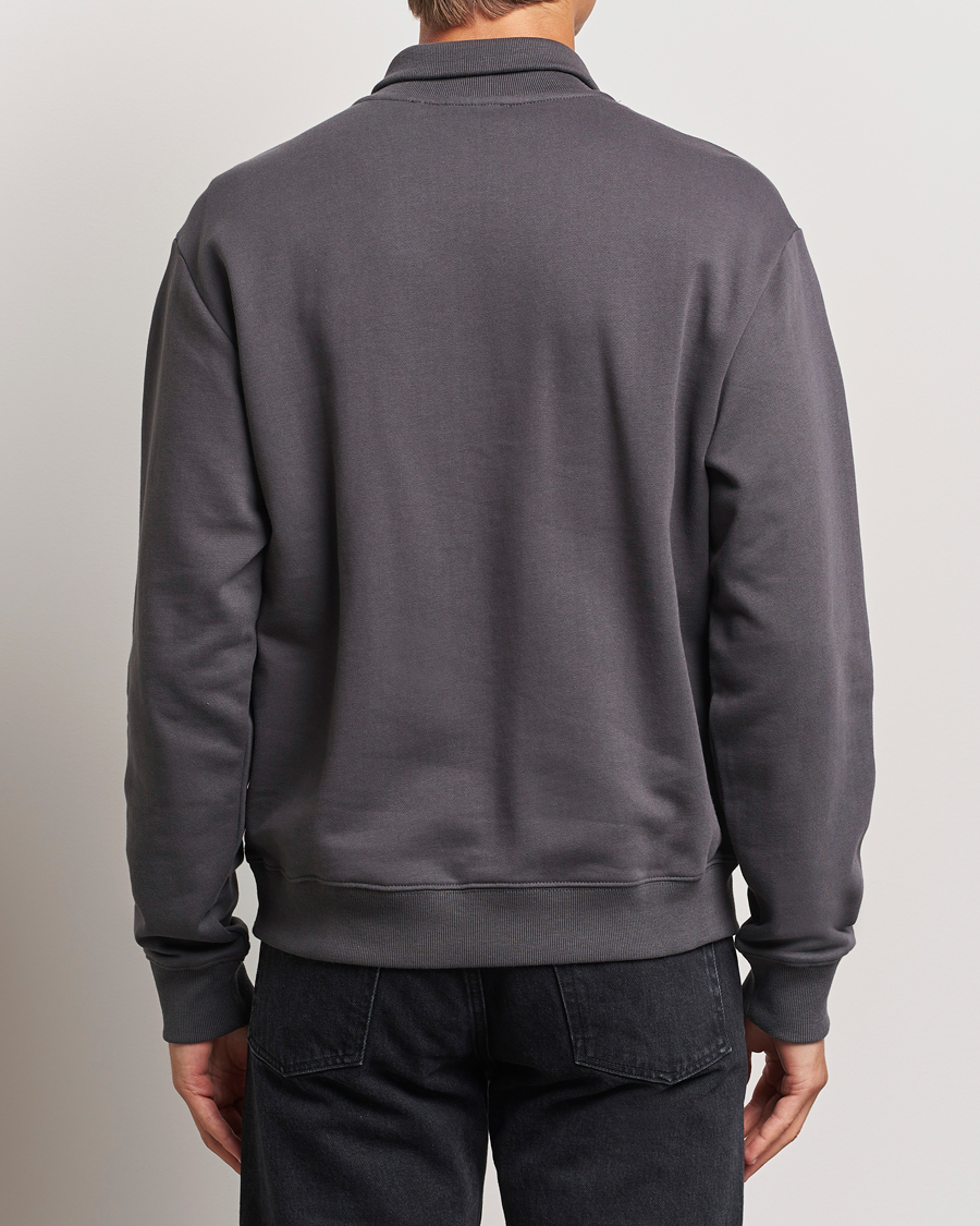 Heren | Truien | Tiger of Sweden | Marlon Half Zip Sweatshirt Charcoal