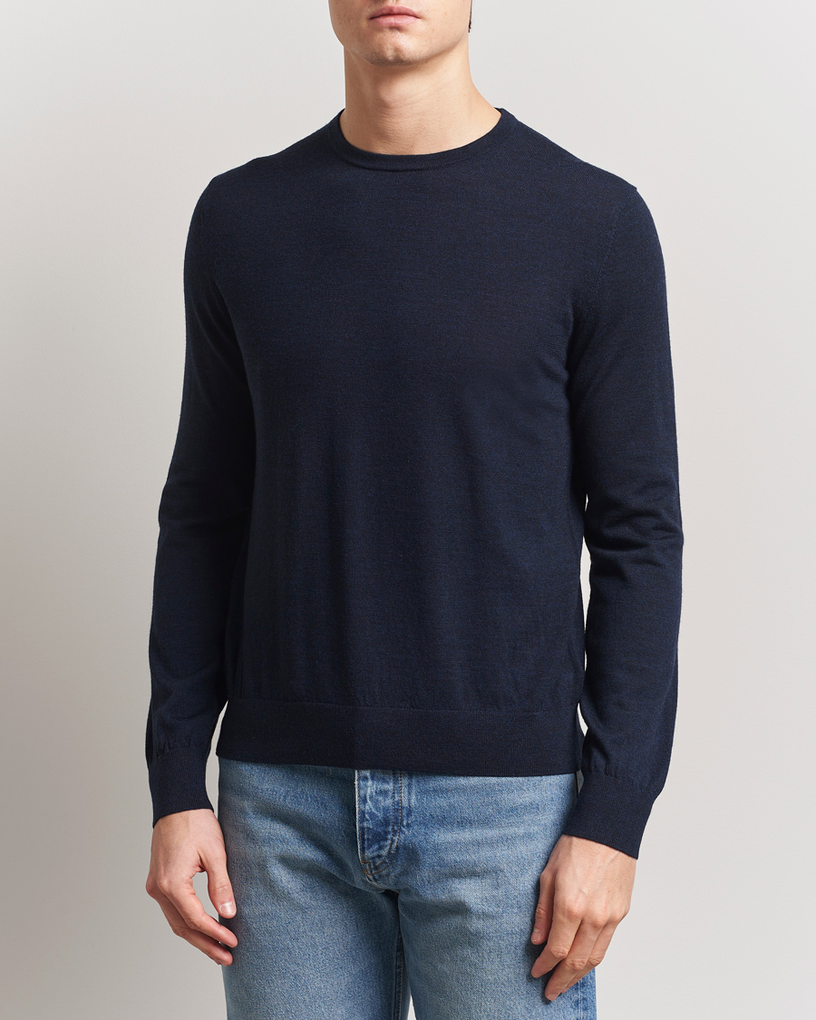 Heren | Truien | Tiger of Sweden | Connor Crew Neck Pullover Light Ink