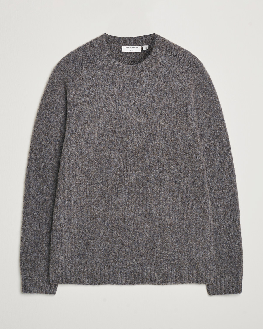Homme | Pulls Et Tricots | Tiger of Sweden | Adryan Yak/Alpaca Knitted Sweater Movie Grey