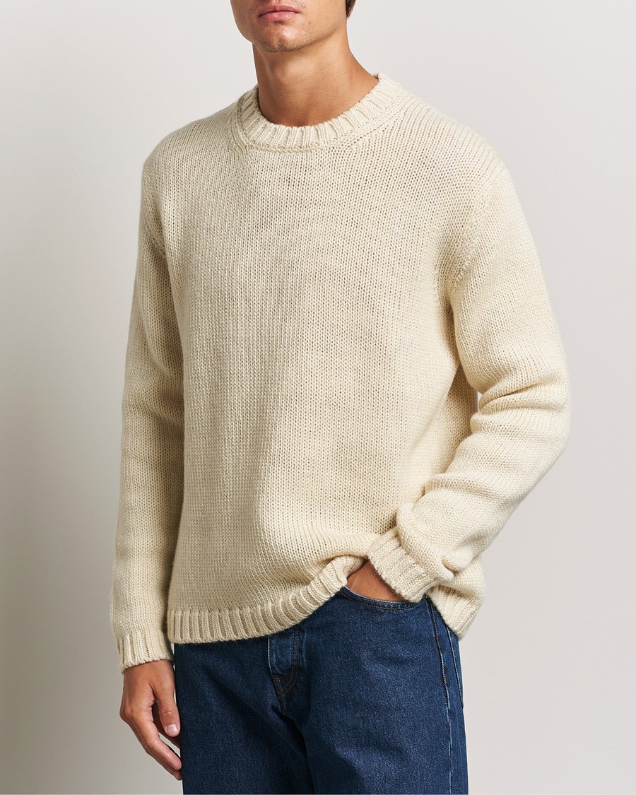 Heren | Truien | Tiger of Sweden | Gregory Swedish Wool Sweater Seashell