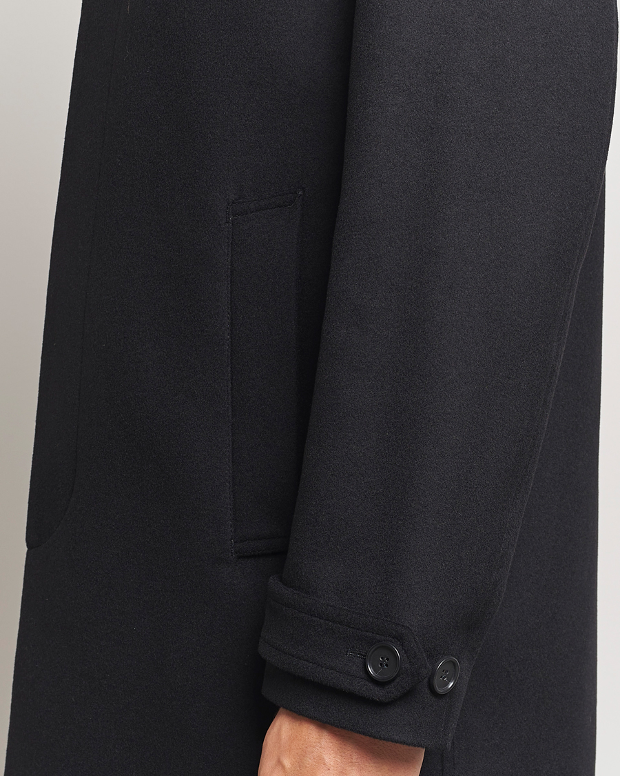 Heren | Jassen | Tiger of Sweden | Cane Wool/Cashmere Coat Black