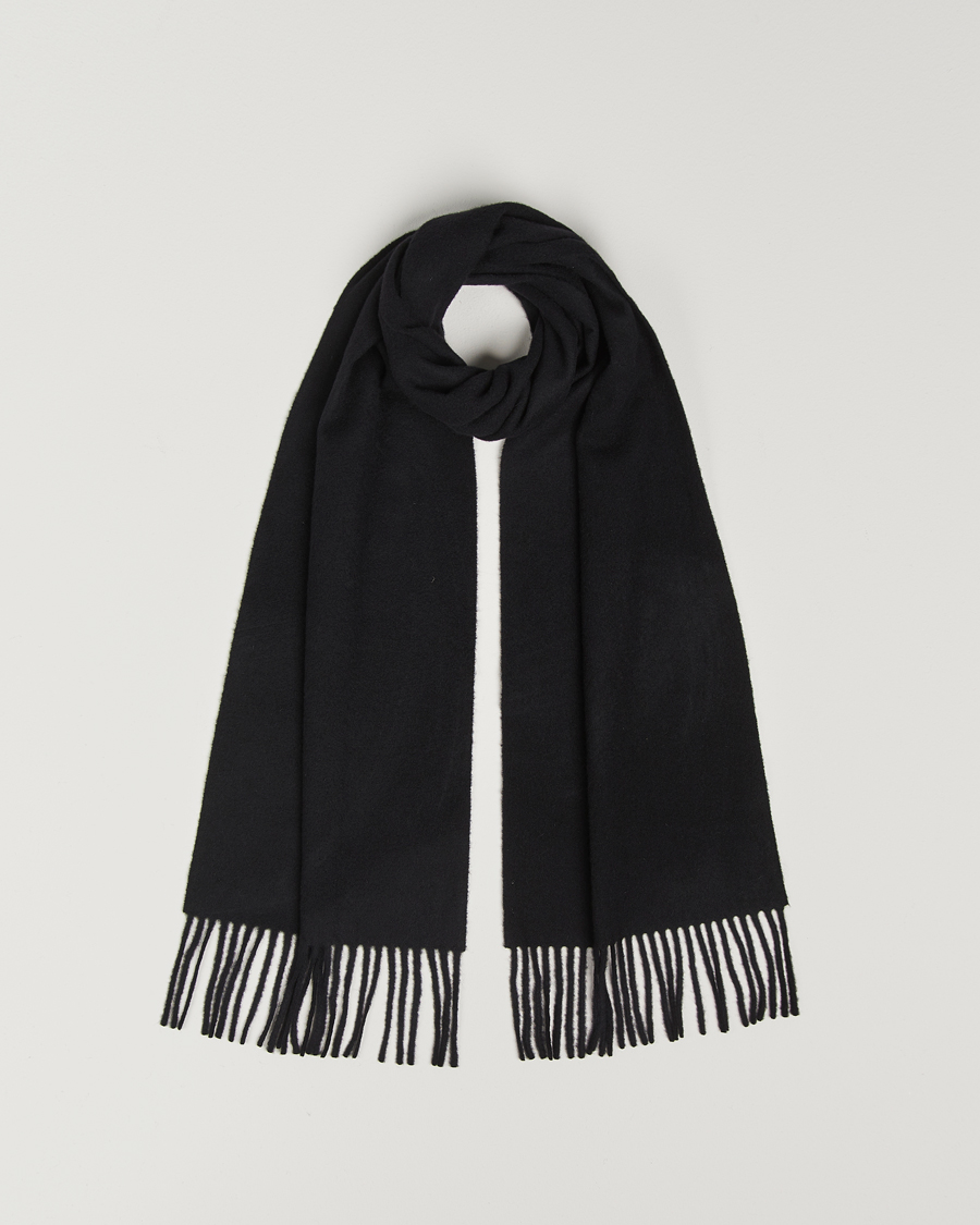 Heren | Tiger of Sweden Sylan Wool Scarf Black | Tiger of Sweden | Sylan Wool Scarf Black