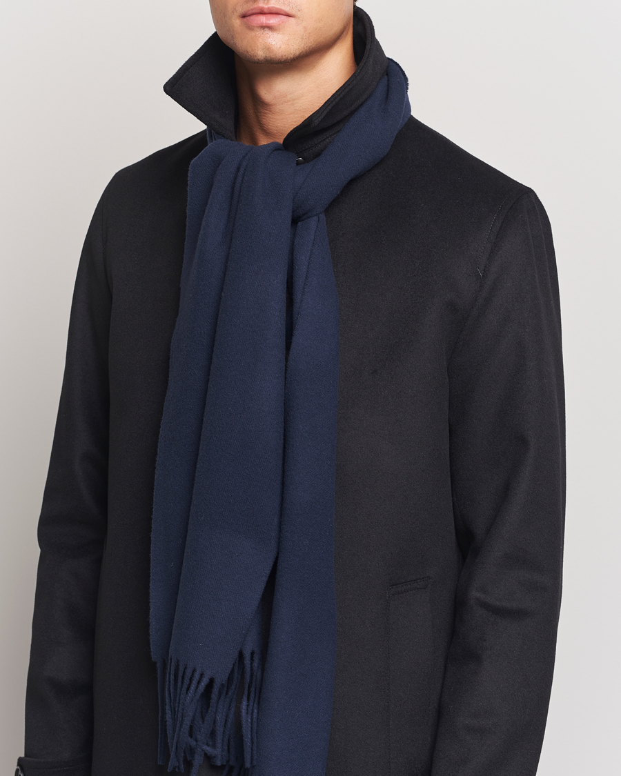Heren | Tiger of Sweden Sylan Wool Scarf Light Ink | Tiger of Sweden | Sylan Wool Scarf Light Ink
