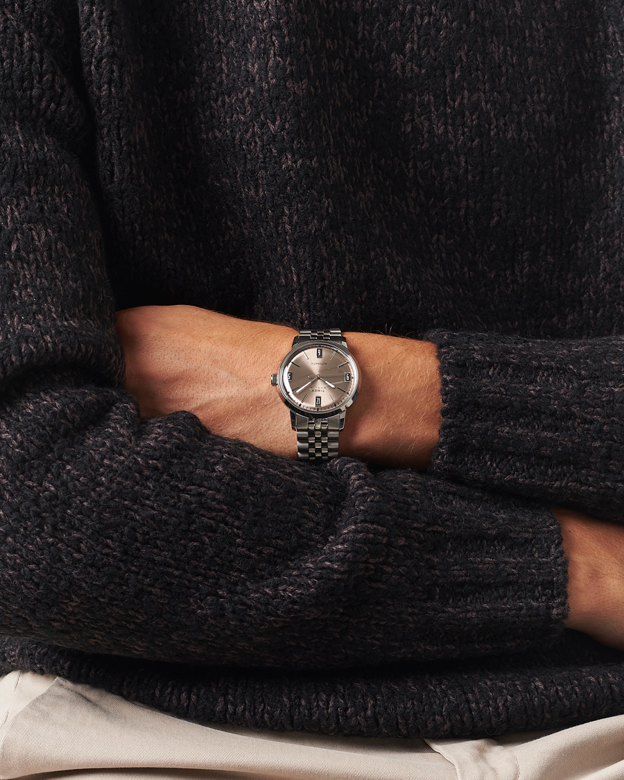 Heren | Timex Marlin Automatic Steel 40mm Silver | Timex | Marlin Automatic Steel 40mm Silver