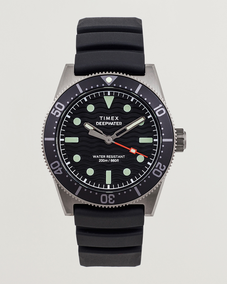 Homme | Timex Deepwater Reef 200 40mm Black Dial | Timex | Deepwater Reef 200 40mm Black Dial