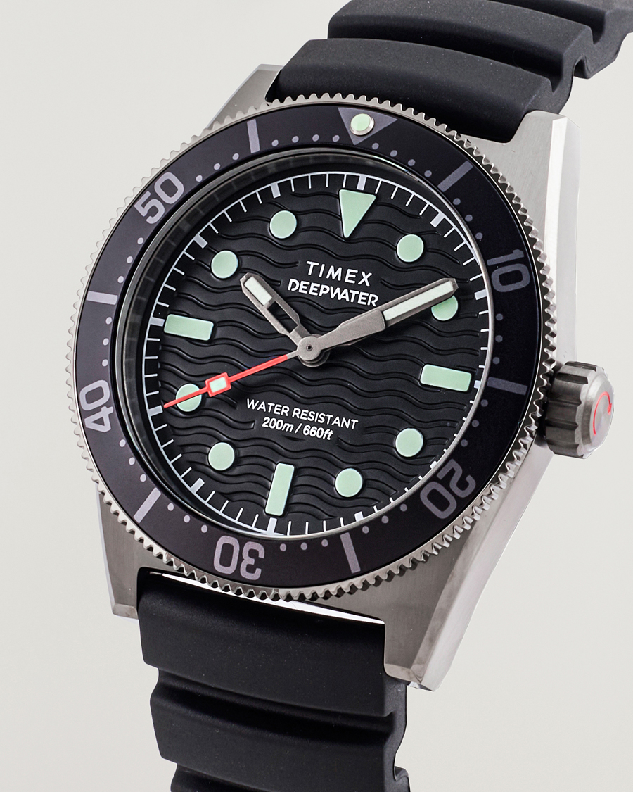 Homme | Timex Deepwater Reef 200 40mm Black Dial | Timex | Deepwater Reef 200 40mm Black Dial