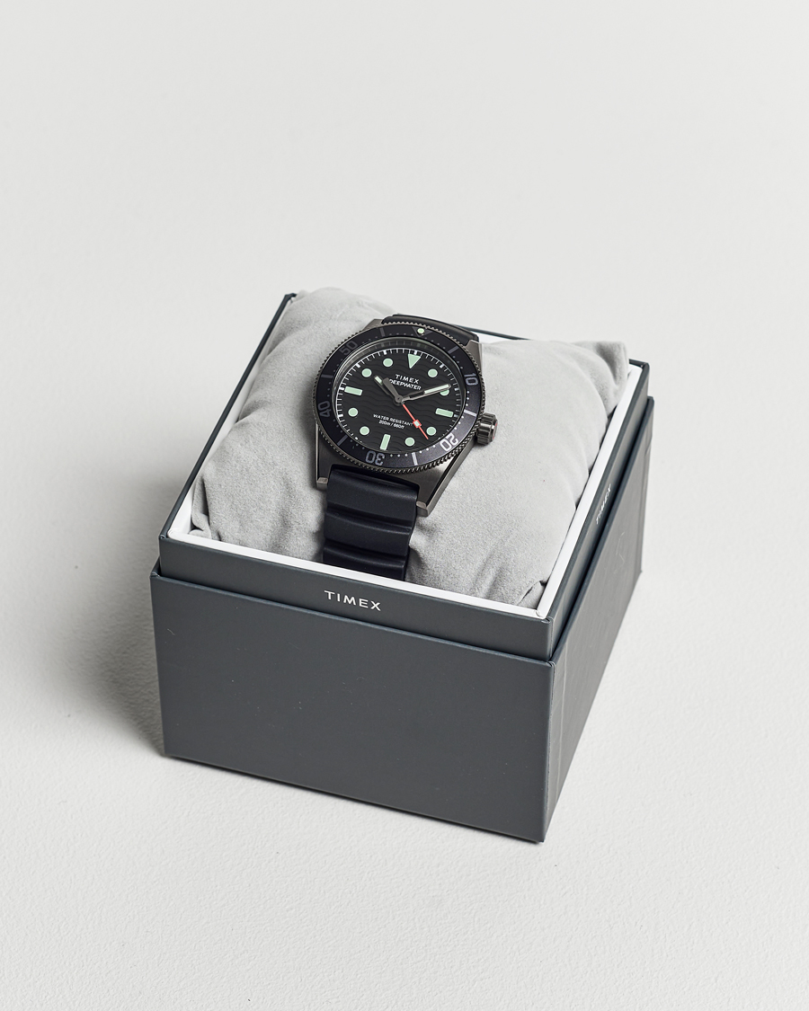 Homme | Timex Deepwater Reef 200 40mm Black Dial | Timex | Deepwater Reef 200 40mm Black Dial