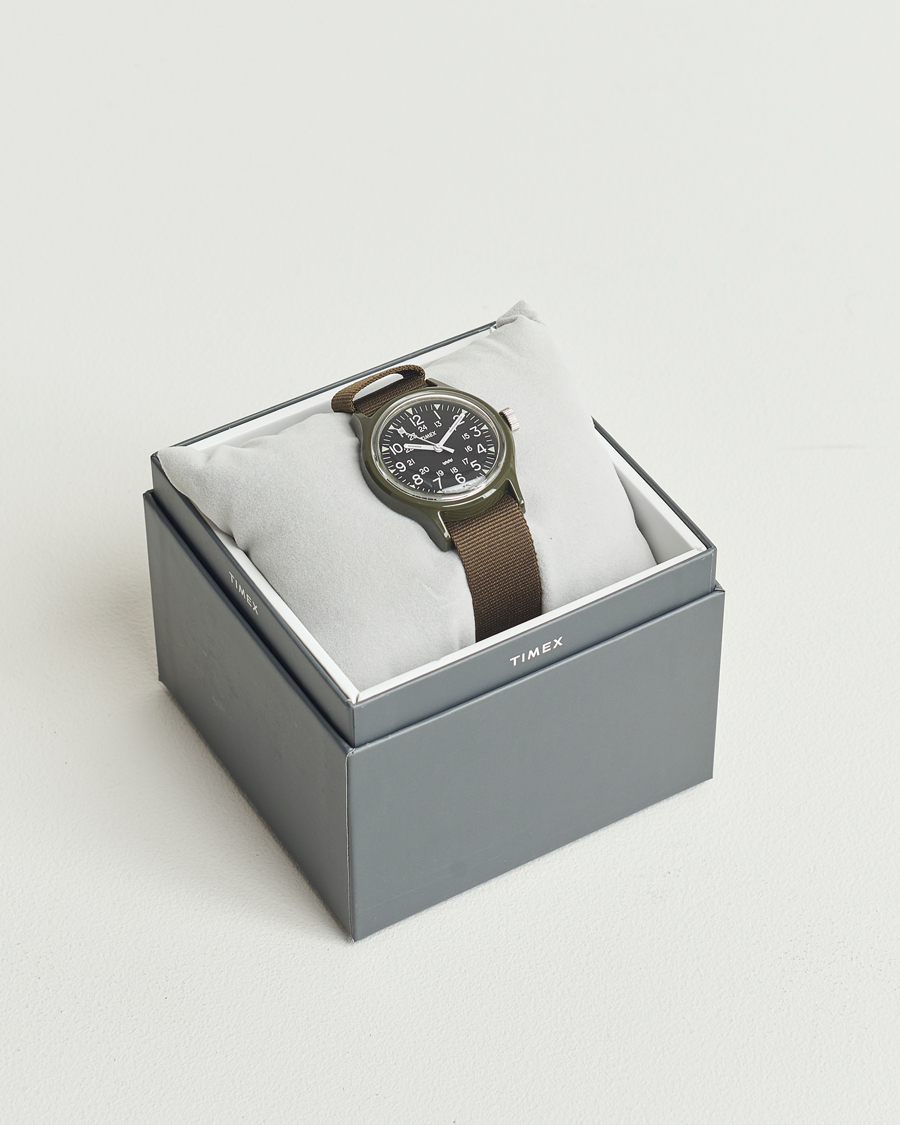 Homme | Timex MK1 Resin 36mm Green Dial | Timex | MK1 Resin 36mm Green Dial