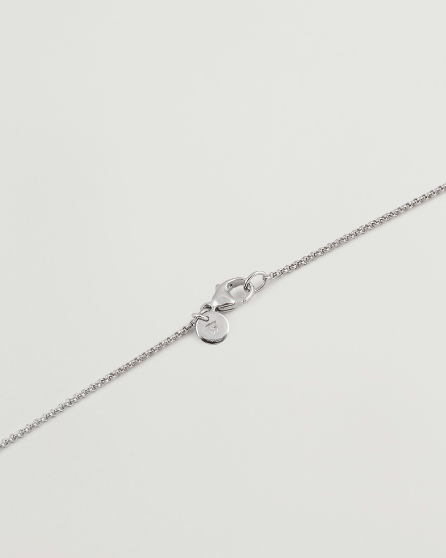 Heren | Sieraden | Tom Wood | Cushion Pendant Onyx Silver