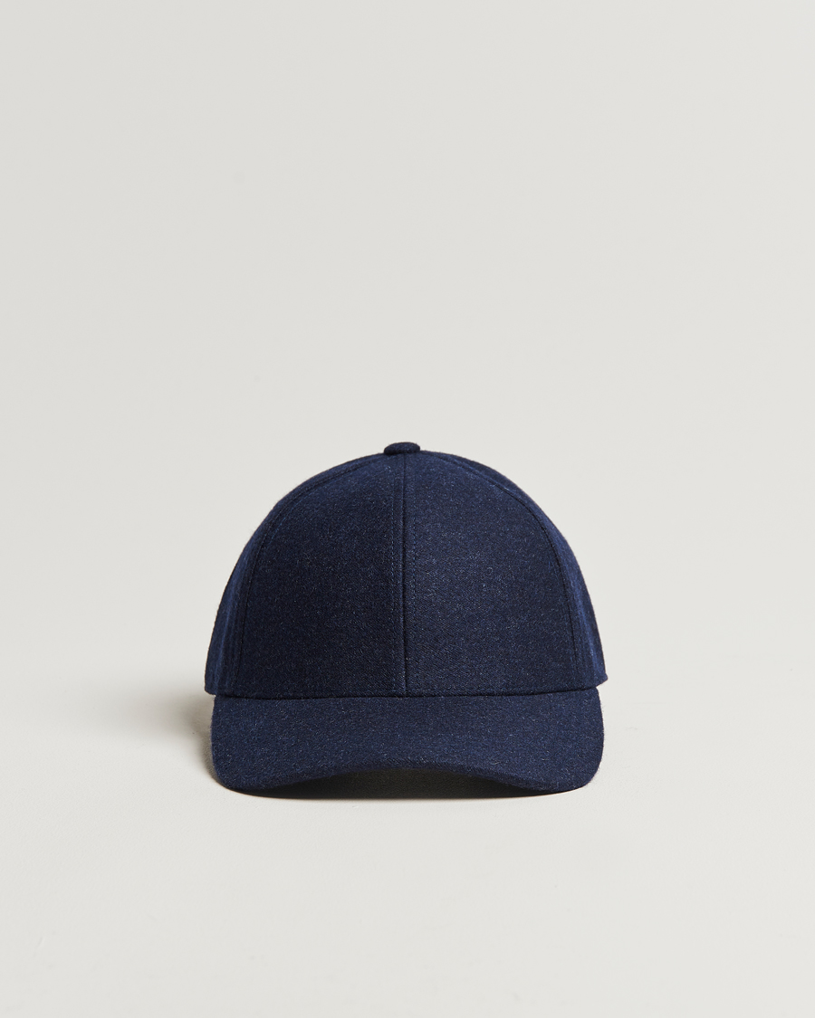 Homme | Varsity Headwear Cashmere Baseball Cap Royal Blue | Varsity Headwear | Cashmere Baseball Cap Royal Blue