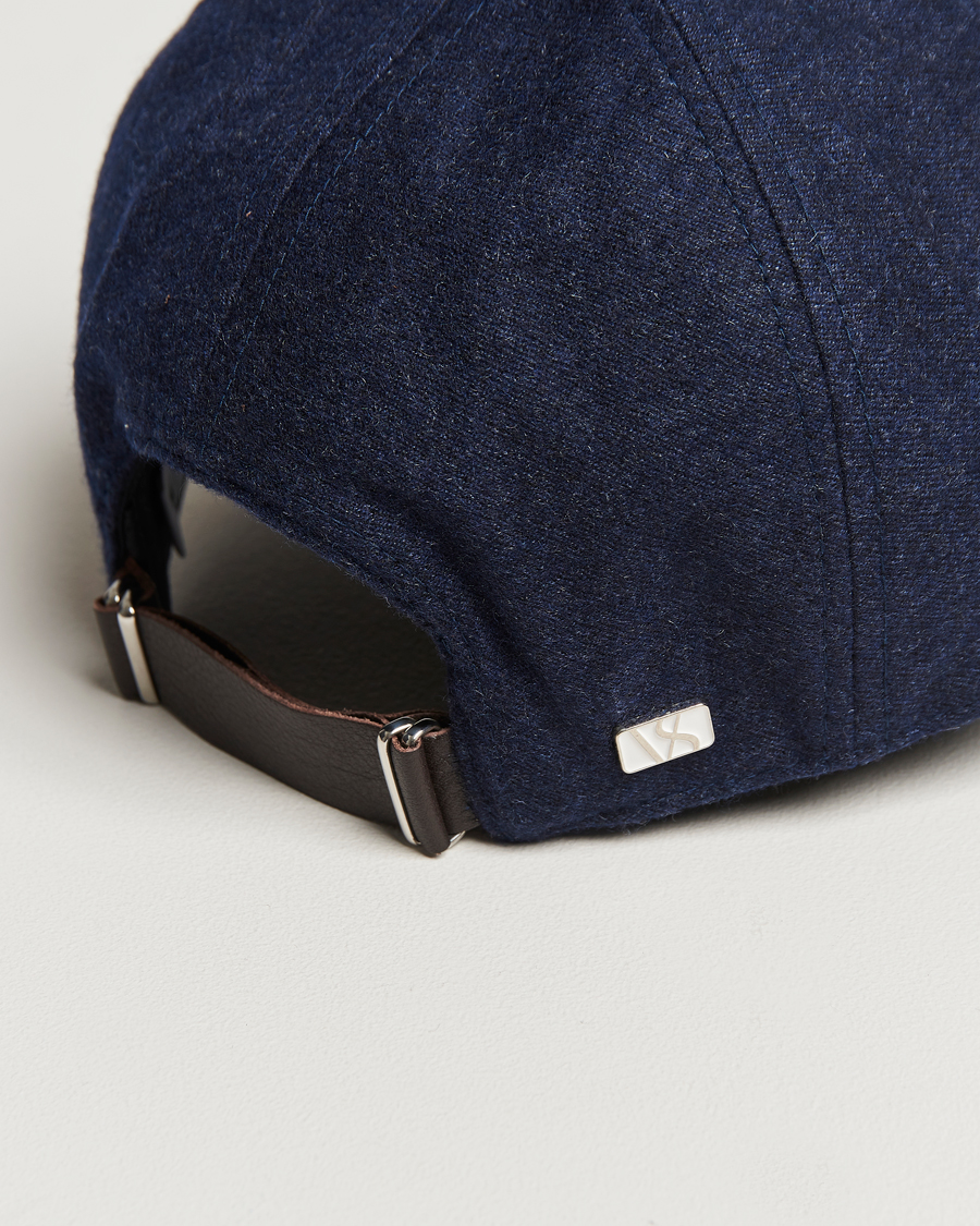 Homme | Varsity Headwear Cashmere Baseball Cap Royal Blue | Varsity Headwear | Cashmere Baseball Cap Royal Blue