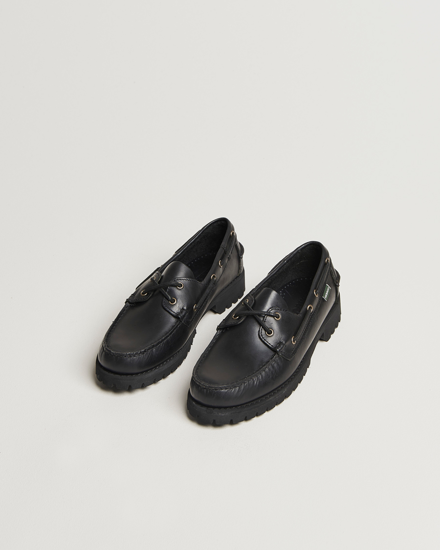 Homme | Loafers | Sebago | Ranger Waxy Leather Loafer Total Black