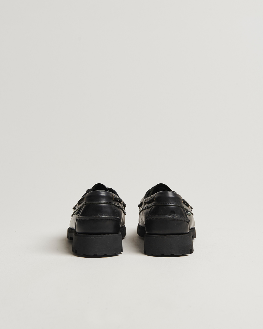 Homme | Sebago Ranger Waxy Loafer Total Black | Sebago | Ranger Waxy Loafer Total Black