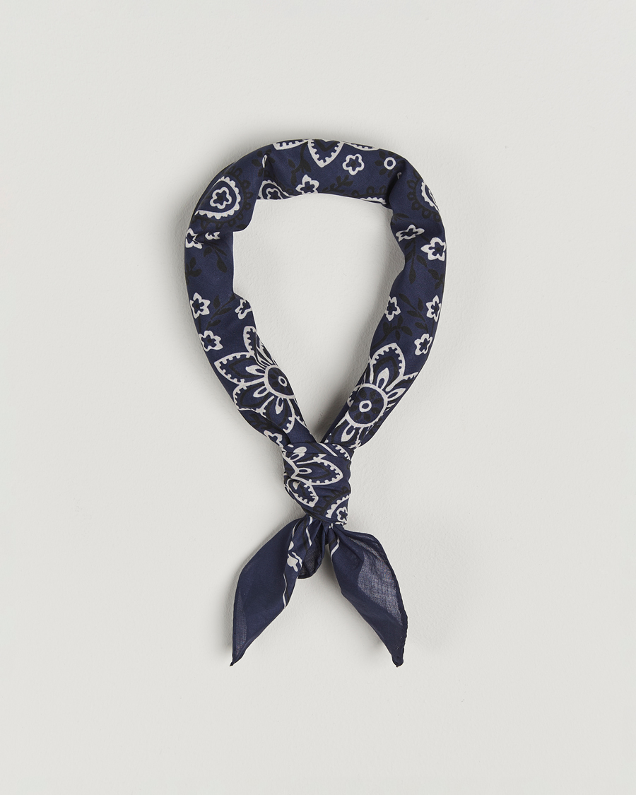 Homme | Écharpes | Drake's | Drake'sClassic Paisley BandanaNavy