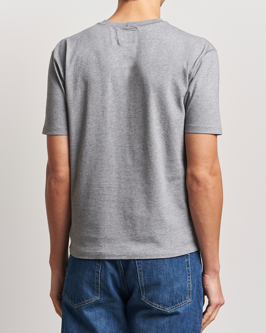 Heren | T-shirts | Drake's | Short Sleeve Hiking T-Shirt Grey