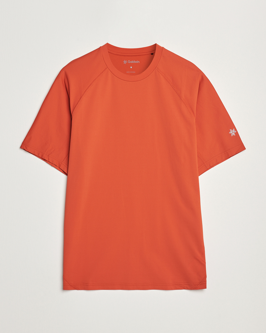 Homme | T-shirts | Goldwin | WF Dry T-Shirt Horizon Red