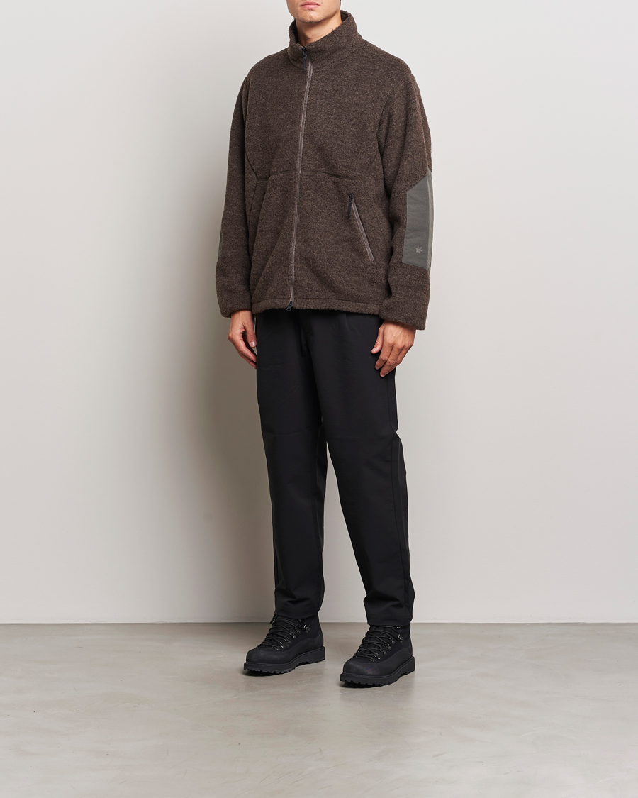 Heren | Broeken | Goldwin | One Tuck Tapered Stretch Pants Black