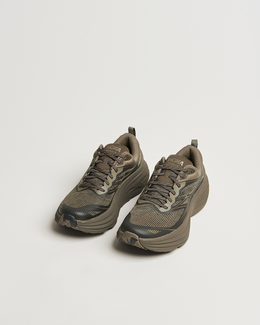 Homme | Hoka Stealth/Tech Bondi 8 Deep Umber/Black | Hoka | Stealth/Tech Bondi 8 Deep Umber/Black