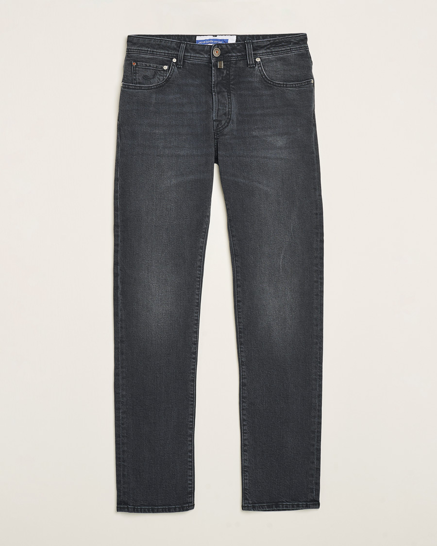 Homme | Jeans | Jacob Cohën | Bard Slim Fit Streatch Jeans Grey