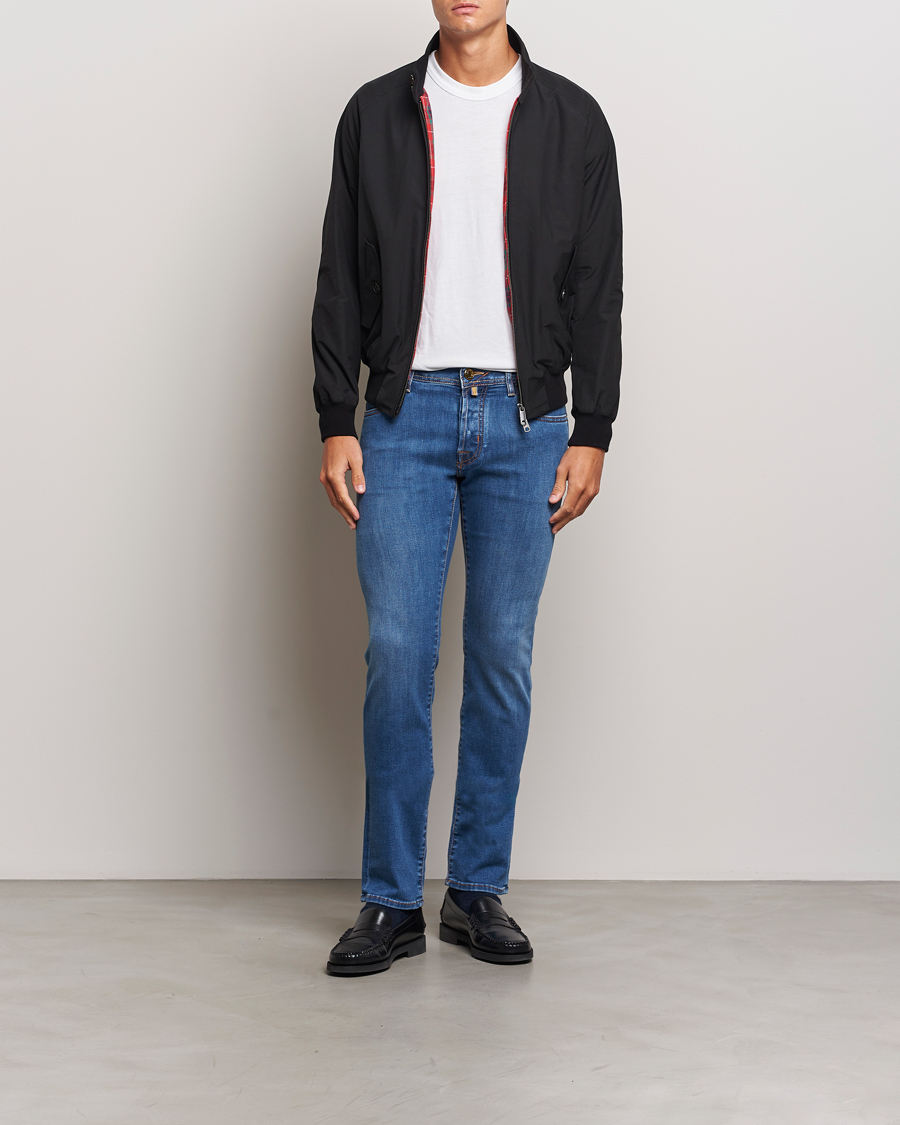 Homme | Jeans | Jacob Cohën | Nick Slim Fit Streatch Jeans Light Blue