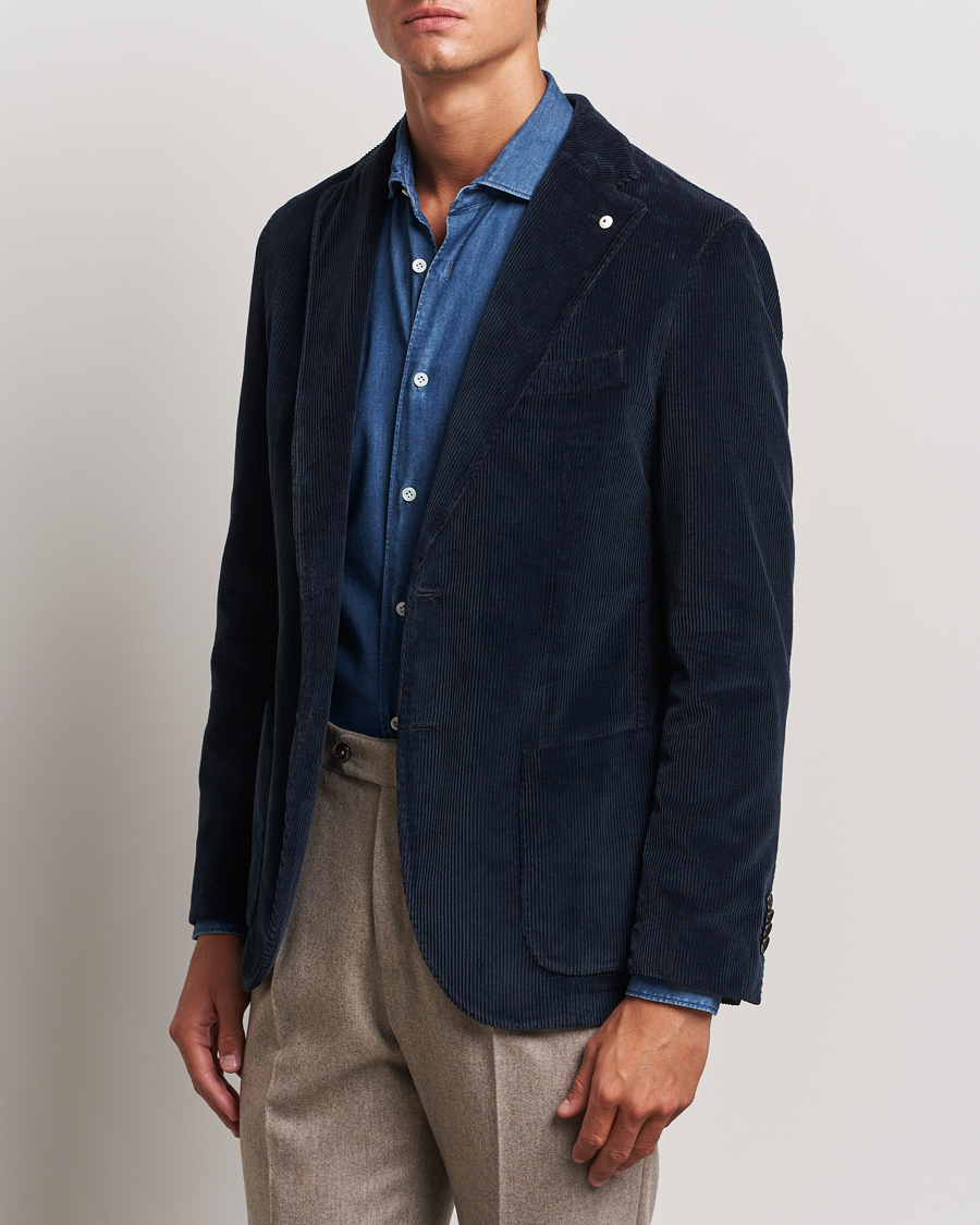 Homme | Blazers | L.B.M. 1911 | Jack Corduroy Blazer Navy