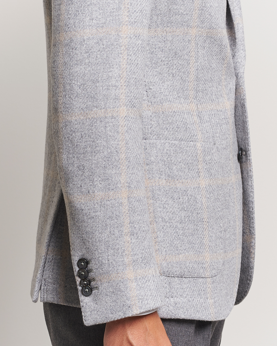 Homme | Blazers | L.B.M. 1911 | Jack Regular Jersey Wool Blazer Light Grey