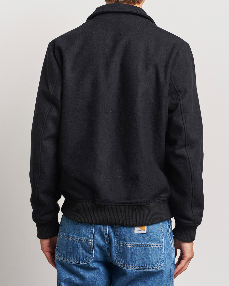 Homme | Manteaux Et Vestes | LES DEUX | Rhett Varsity Jacket Black