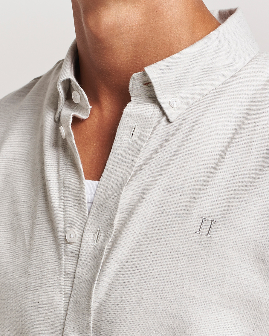 Heren | Overhemden | LES DEUX | Dessert Reg Shirt Snow Melange