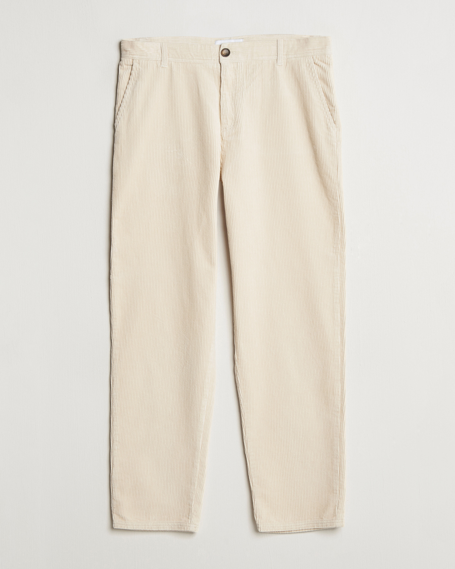 Heren | Broeken | LES DEUX | Kody Heavy Corduroy Pants Ivory