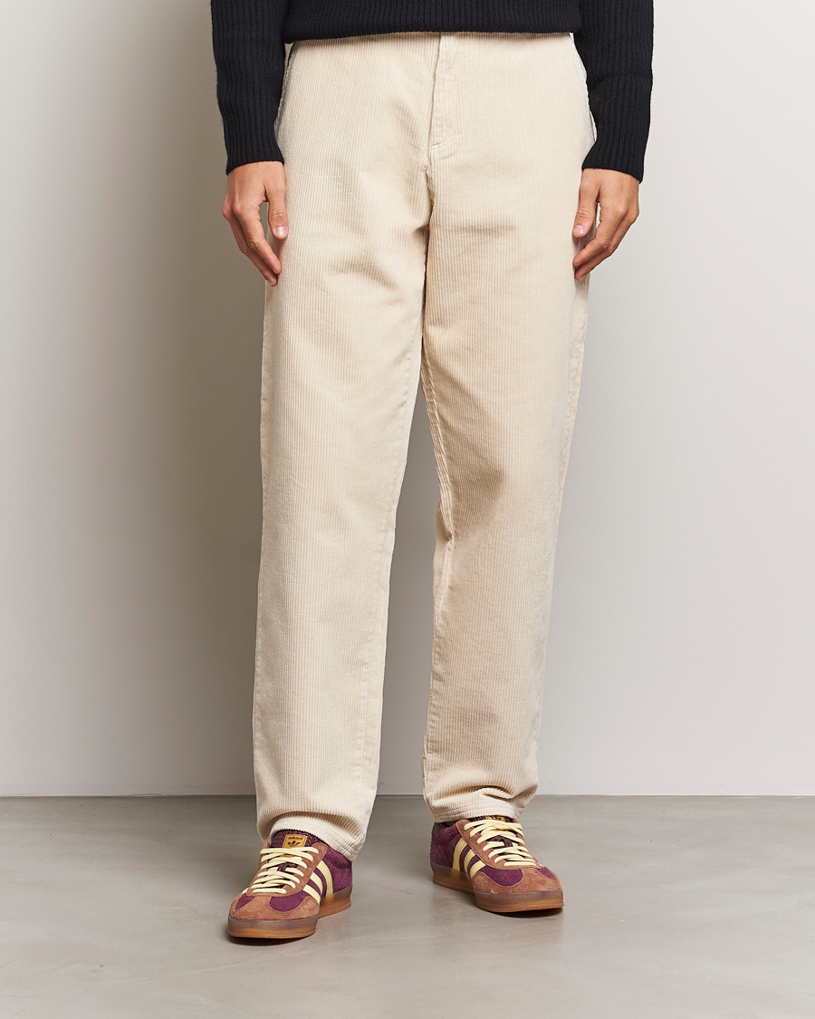 Heren | Broeken | LES DEUX | Kody Heavy Corduroy Pants Ivory