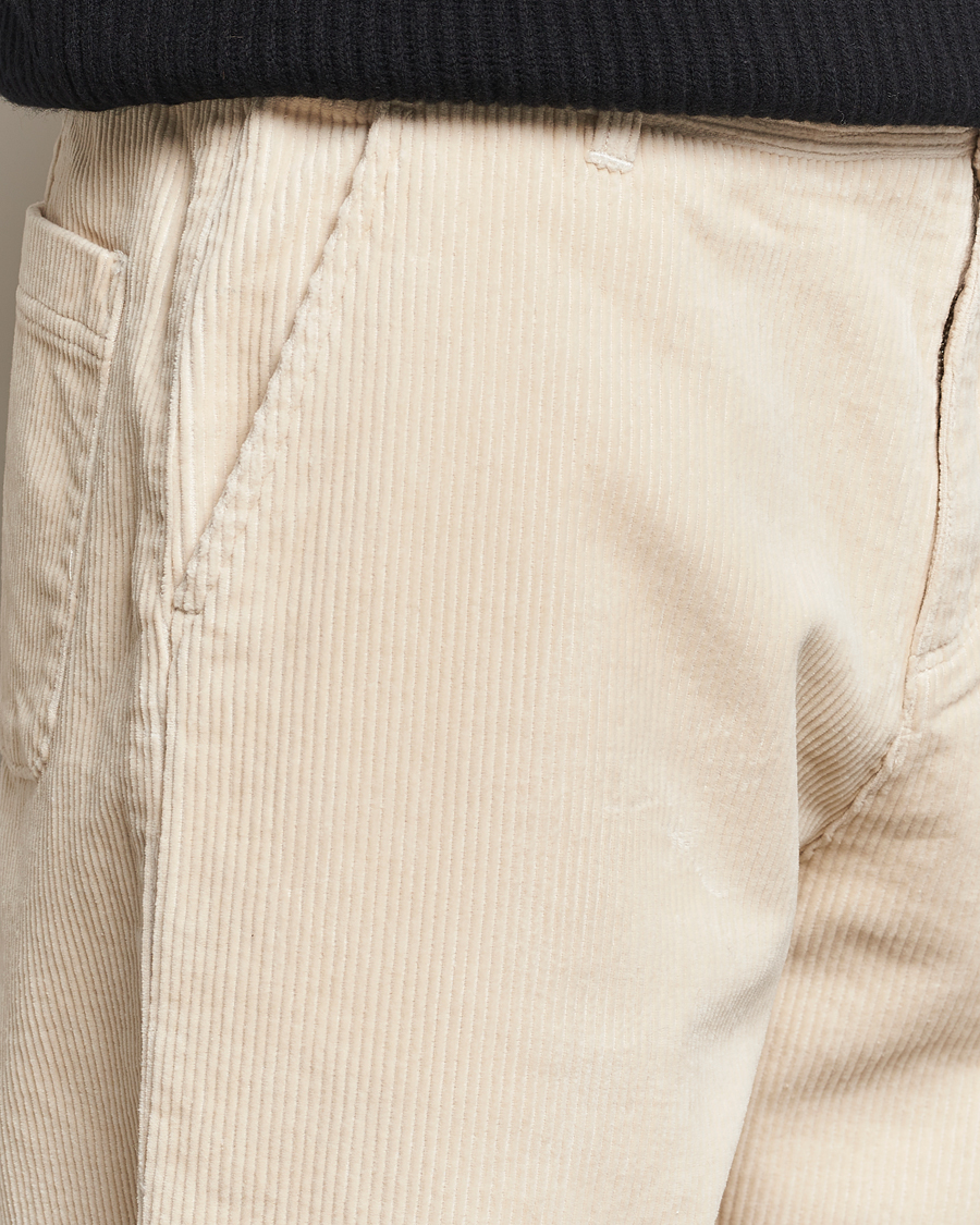 Heren | Broeken | LES DEUX | Kody Heavy Corduroy Pants Ivory
