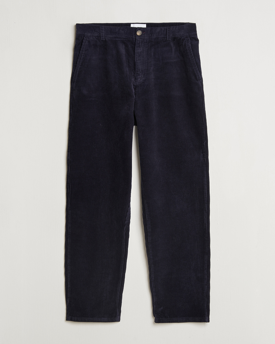 Heren | Broeken | LES DEUX | Kody Heavy Corduroy Pants Dark Navy