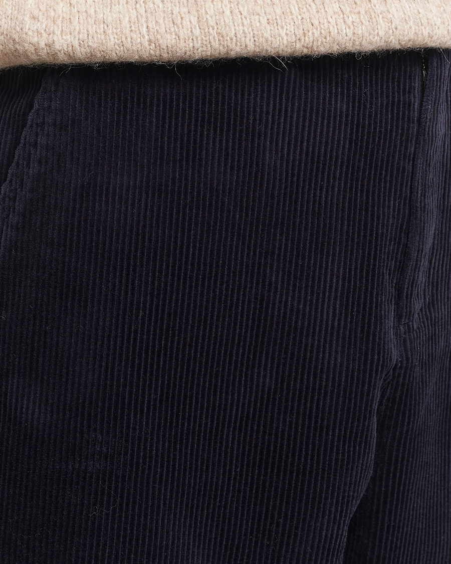 Heren | Broeken | LES DEUX | Kody Heavy Corduroy Pants Dark Navy