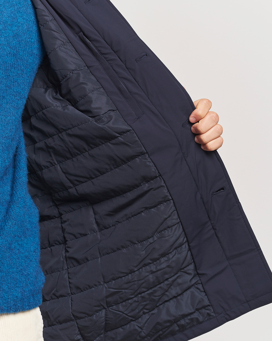 Homme | Manteaux Et Vestes | LES DEUX | Malcom Padded Coat Dark Navy