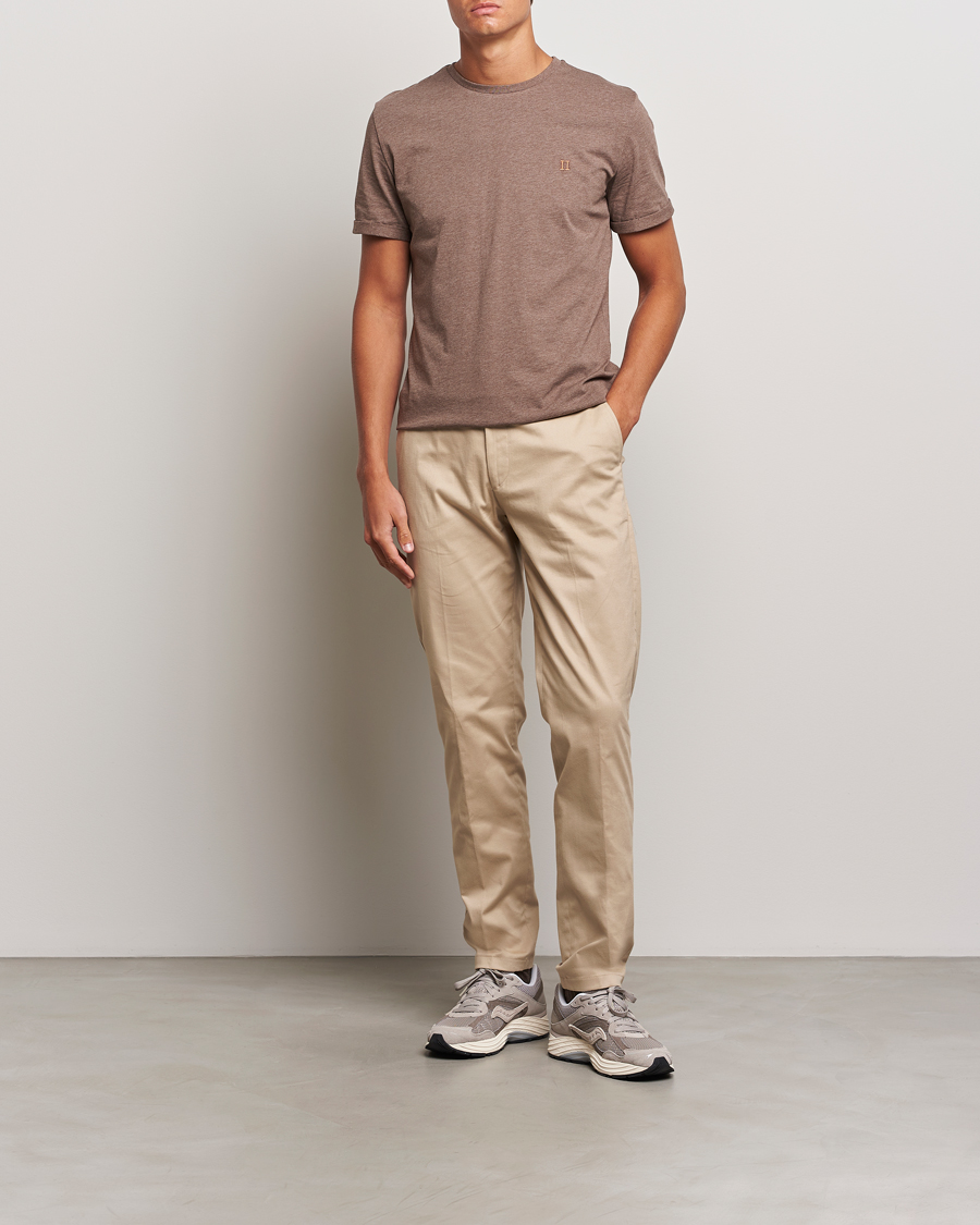 Heren | T-shirts | LES DEUX | Nørregaard T-Shirt Charcoal Melange