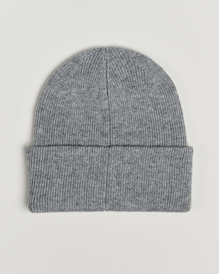Heren | Les Deux Wayne Wool Beanie Grey Melange | LES DEUX | Wayne Wool Beanie Grey Melange