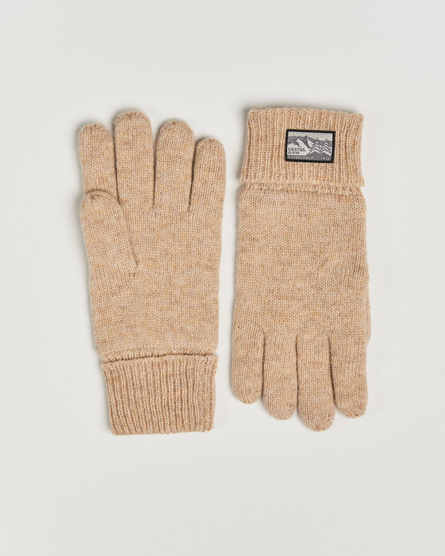 Heren | Handschoenen | Hestra | Raggwool Glove Beige