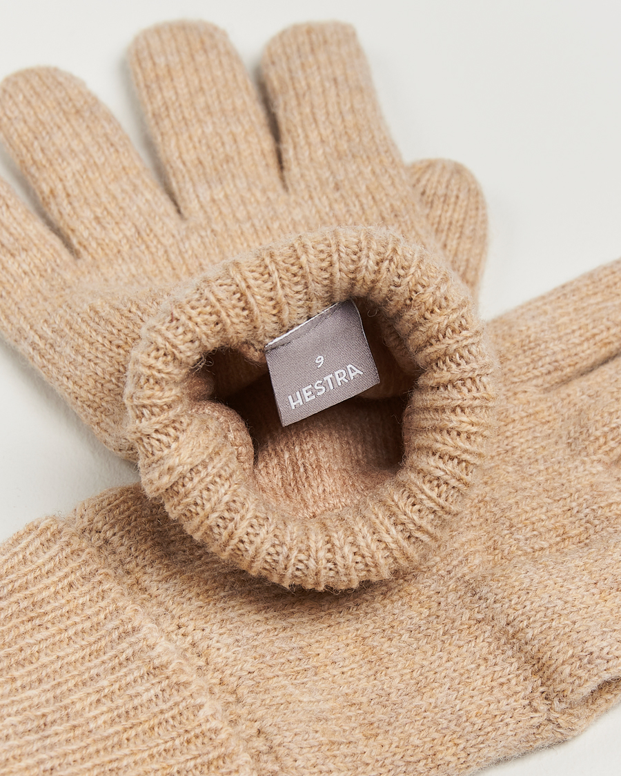 Heren | Handschoenen | Hestra | Raggwool Glove Beige