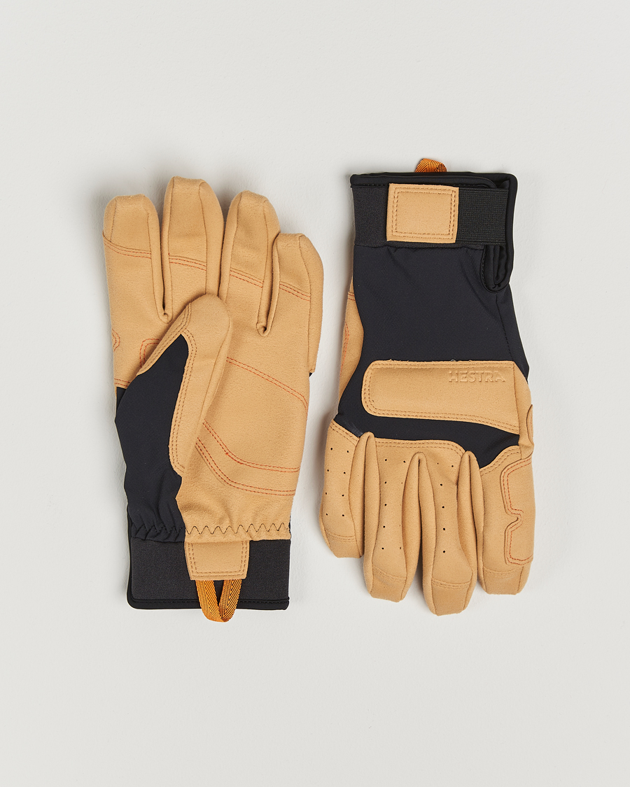 Homme | Gants | Hestra | Climbers Duratan Long Glove Black/Tan