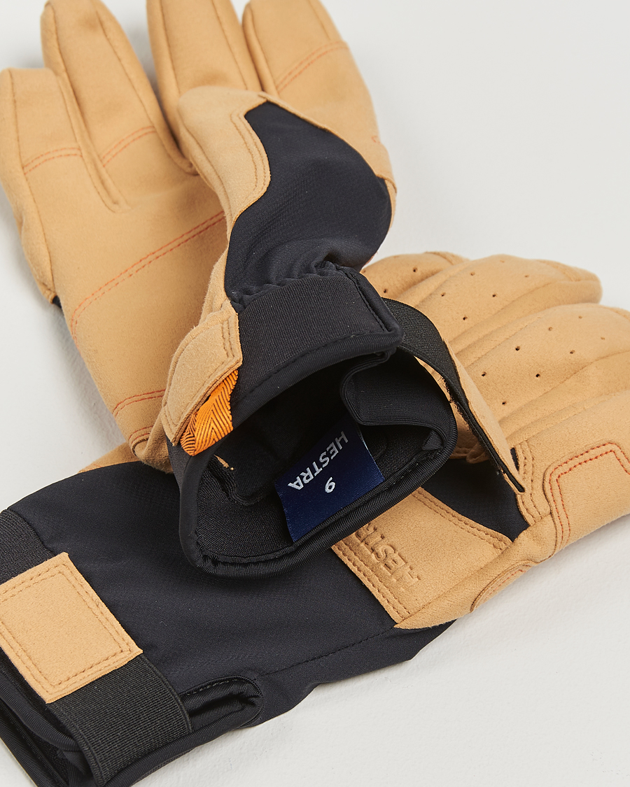 Homme | Gants | Hestra | Climbers Duratan Long Glove Black/Tan