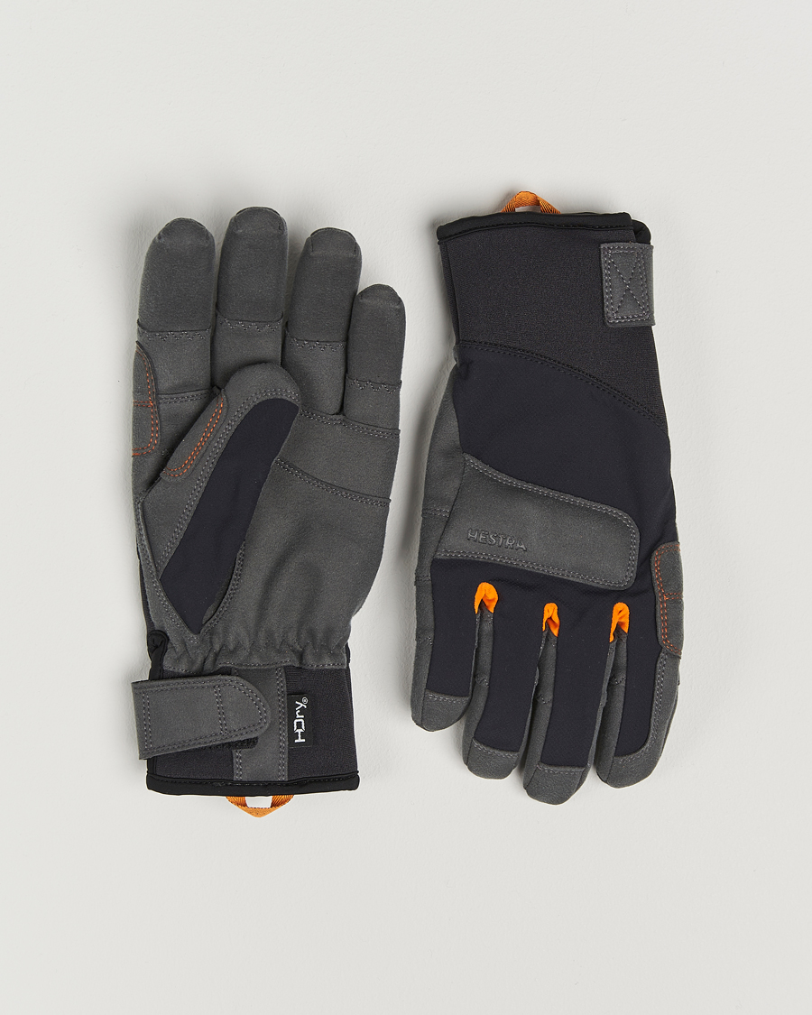 Heren | Handschoenen | Hestra | Ergo Grip Delta Hdry Glove Black/Dark Grey
