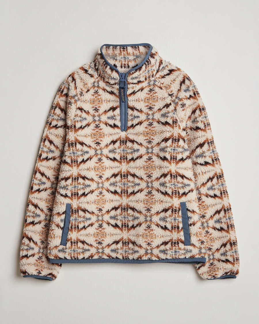 Heren | Truien | Pendleton | Pullover Half Zip Fleece Trapper Peak