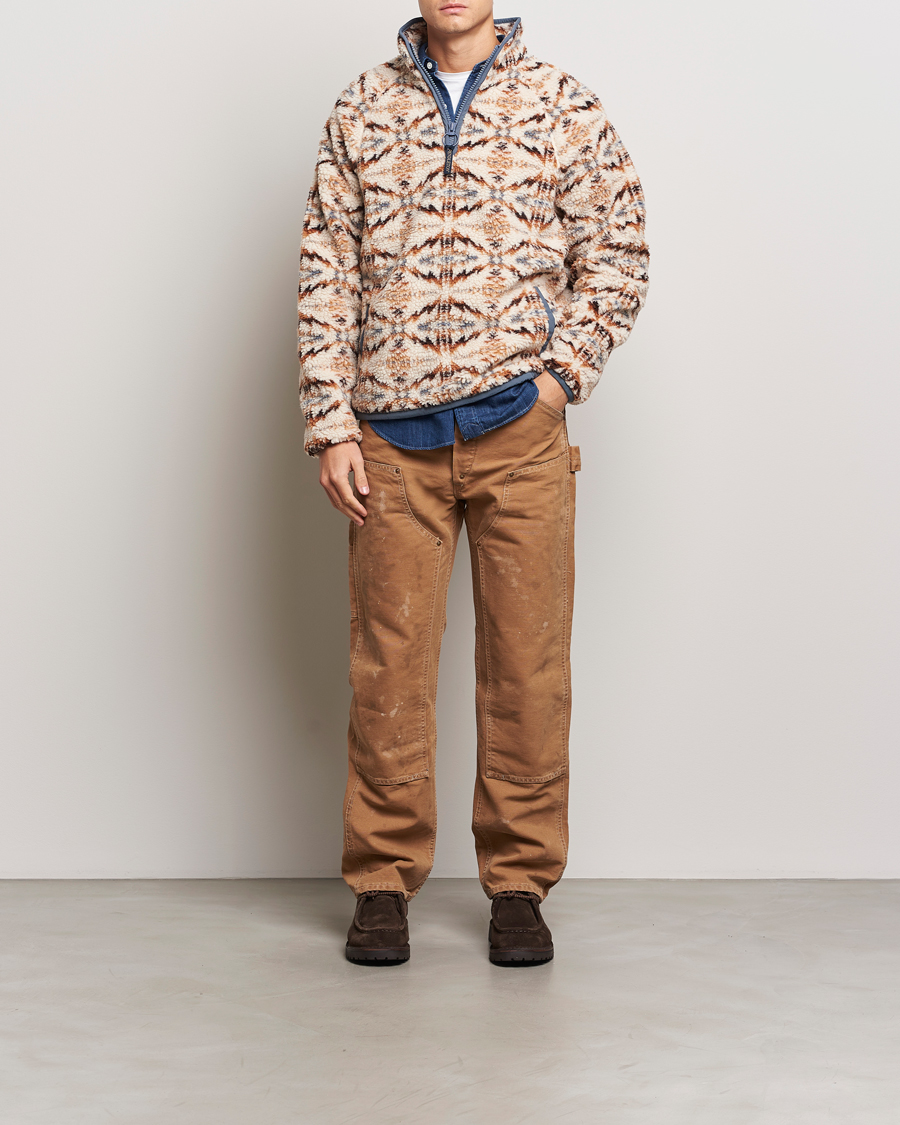 Heren | Truien | Pendleton | Pullover Half Zip Fleece Trapper Peak