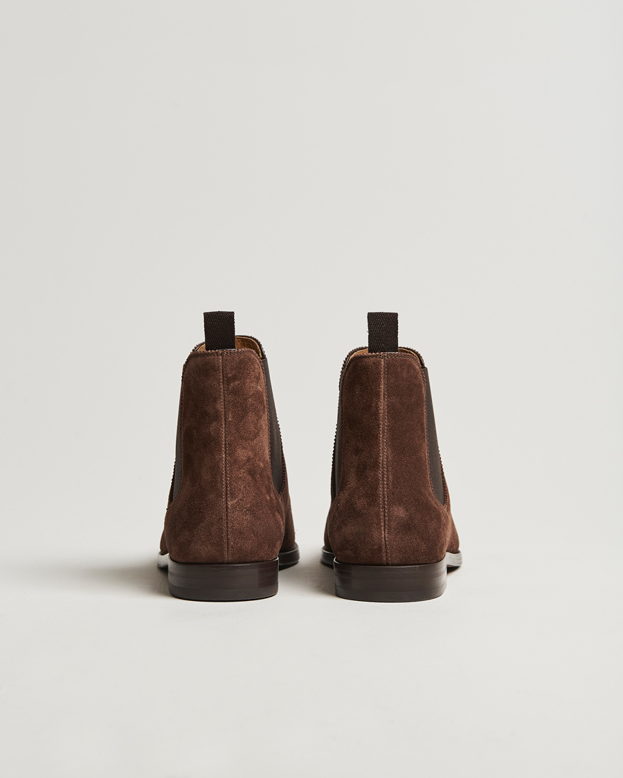 Homme | Ralph Lauren Purple Label Chelsea Boots Dark Brown Suede | Ralph Lauren Purple Label | Chelsea Boots Dark Brown Suede